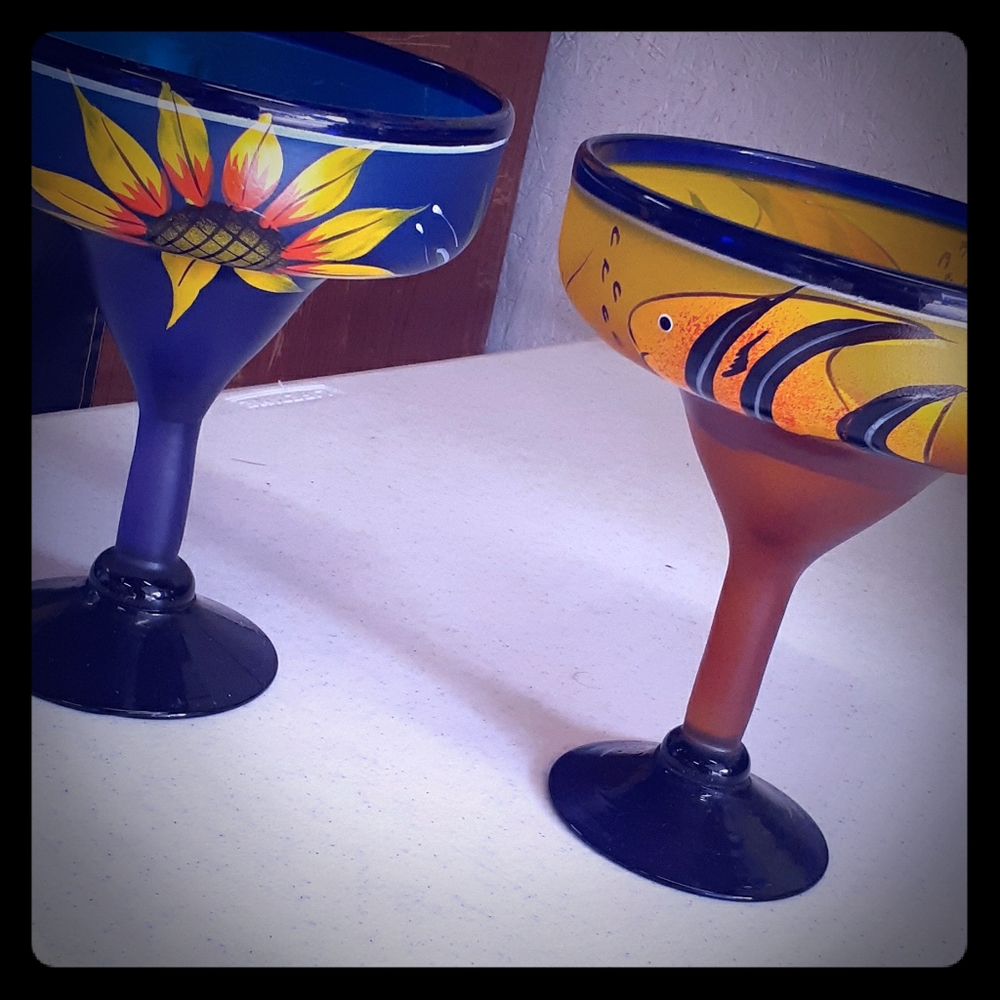 Large Margarita Glasses